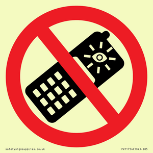 P910 Prohibition: No camera phones